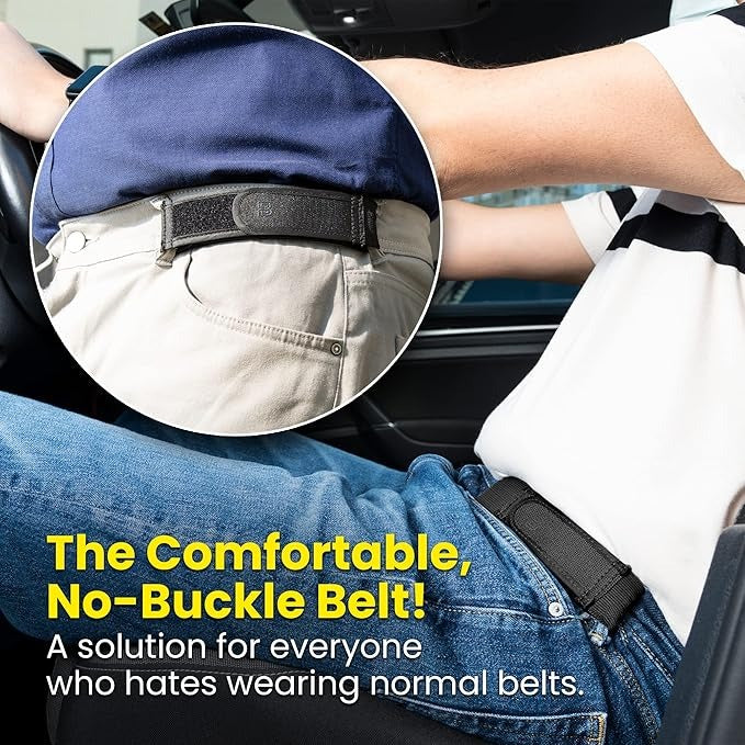 BeltBro No Buckle Elastic Belt