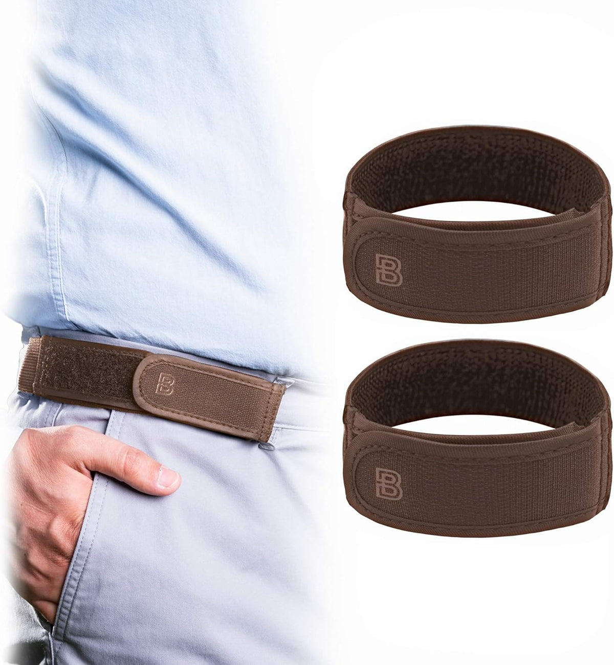BeltBro No Buckle Elastic Belt
