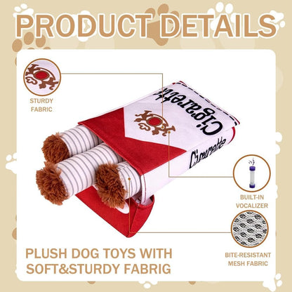 Cigarette-Shaped Dog Toy